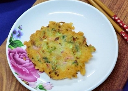 海鮮魷魚蔬菜煎餅的做法
