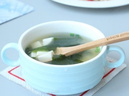 豆腐海帶味增湯的做法