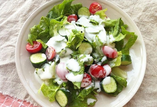 快速減肥沙拉，減肥酸奶蔬菜沙拉的做法