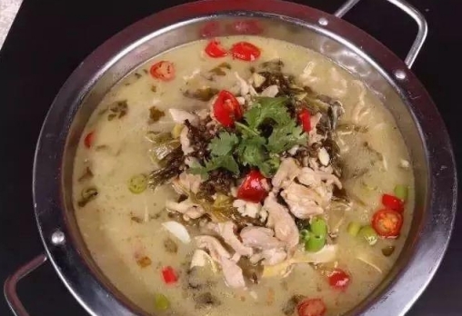 酸菜湯鍋雞的做法