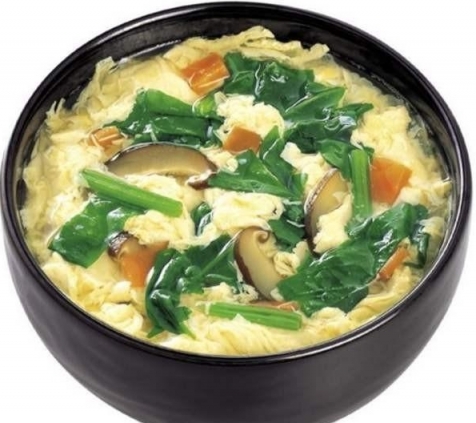 菠菜蛋花湯的做法