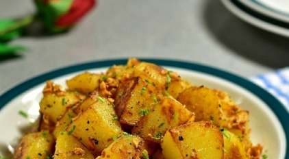 蒜香馬鈴薯，蒜香馬鈴薯的做法，馬鈴薯的做法