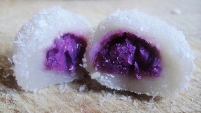 紫薯糯米糍,紫薯糯米糍的做法