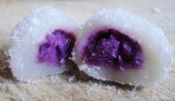紫薯糯米糍,紫薯糯米糍的做法