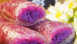 水晶紫薯糕,水晶紫薯糕的家常做法