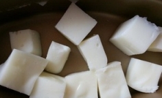 椰蓉鮮奶凍,椰蓉鮮奶凍的做法